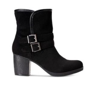 Style & Co Fold Over Ankle Booties